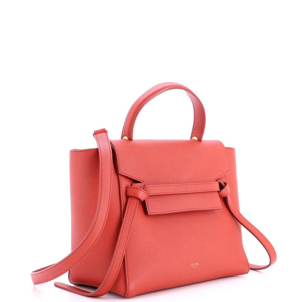 Celine Belt Bag Textured Leather Micro #236986C15B - Picture 3 of 11